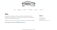 Desktop Screenshot of dinhconstruction.com